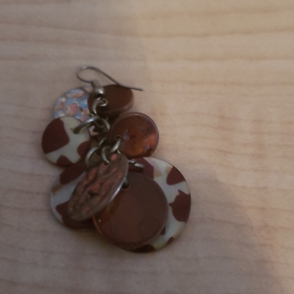 BUNDLE ONLY Brown Toned Earrings - Picture 6 of 6